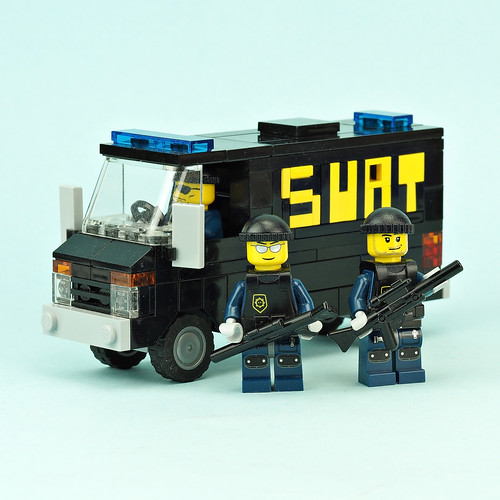 Lego SWAT Van  The Lego Car Blog